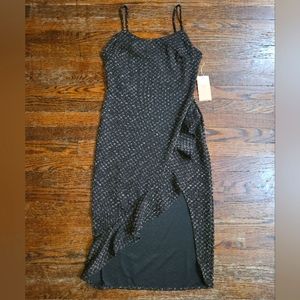 Blāshe Sparkly Checkered Dress